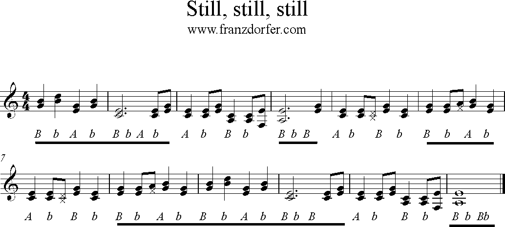 Griffschrift - Still, still , still